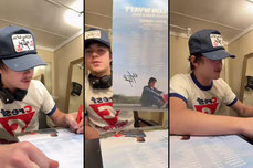 Signing a bunch of thangs