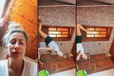 Daily yoga class