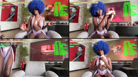 HOT EBONY//f’ck doll