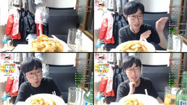 주말마무리로 소맥+직접만든 어니언링!! 소통환영