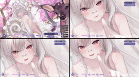 【3DIO ASMR party!】18+ "sleep" festival with the girlies~ ♡ #3DIO #Vtuber #Comfy #Kiss #Earlick