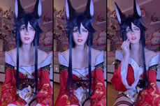 Ahri Cosplay❤️