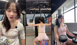 今天练胸和肩嘻嘻