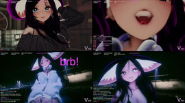cozymaxxing to start your week! 💜 Rainy Lofi and Face Touches 💜 Visual-type triggers 💜