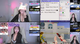 서든여캠 악마 미녕 시참 파티랭크전 라츠고~~✨ 빛두들💖