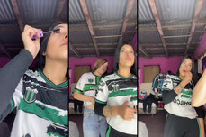 Cancha puraaaa 💚🖤💚