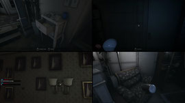 playing a horror game :p