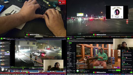 Cops Here (not for me) I heard real gun shots