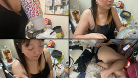 芋女 ばくそに宣戦布告‼️  子捨てGetting ready for the stream 🇯🇵✨