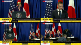 Greenland signing ceremony