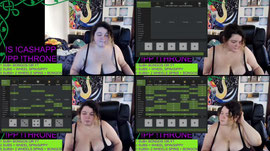 ALL NATURAL BBW DOIN HER THANG, TIME TO GET IN HERE!! !THRONE !S