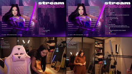 bastidores da live da TC