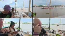 Royal Barge ASMR what @itsairry @ButtonsSar \/ Bangkok, Thailand 🇹🇭 /\ !cap !drinks