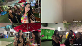 Pijamada en parque de diversiones. Transmisión en directo con Jailyne y @YoloAventuras  [EN/ES] IRL