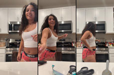 QUIETLY make a snack w me