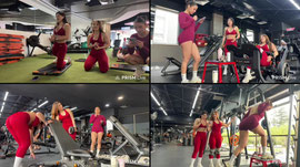 ENTRENANDO GLÚTEOS CON LAS CHICAS