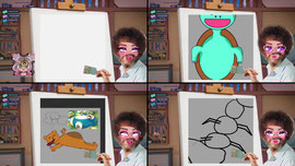 🚨Subathon Day 23!!🚨🩷Boob Ross doing Blind Pokemon Drawings!🩷 !send !socials !tingles