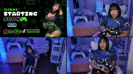 Noche de cosplay 🥺😍🥰💙🤭✨✨