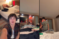 Packing and chatting