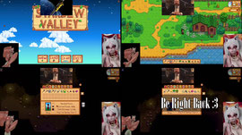 I'm stressed out so lets decompress and play Stardew Valley for the first time while watching space stuff (and maybe 40k)