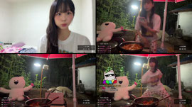 시골 마당에서 닭뽀꿈탕 쿡🍗🥘