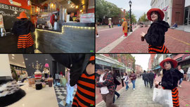 Spooky Goon time! walking around Salem!!!!