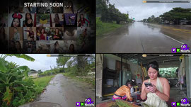 Rayong, Thailand 🇹🇭 - Rains all day all night. on the way to my first car and my first home. (Slowly, but surely). ENG/ไทย