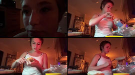 making a sub sandwhich