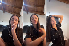 mi amiga mer lf reacciona ig
