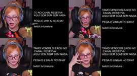 Estou online no @cineluna! Link no chat!