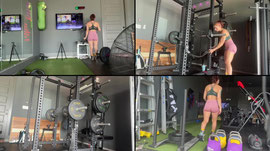 quads and shoulders