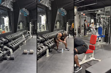 Live back workout Train with me💪