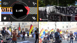 Antifa blockiert Demoteilnehmer! Rainer Rothfuß "Merz muss weg" & Gegendemo Teil 1 München 26.9.26