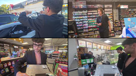 Gas station tour; Viral campaign; The codes from heaven are pouring over the spirit of humanity and healing the masses