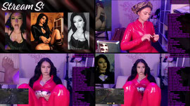 LADY IN LATEX RED ;)