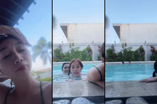 Morning swim