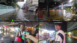 ​🚨 BANGKOK IS UNDERWATER?! | Wading Through Knee-Deep Flooded Streets Live | Will My Phone Survive?! 🌊📱