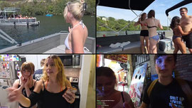 Boat Day with Leea, Hayden @miamaxxed @VIMP @ACX6 | Lake Austin Party Boat Rentals
