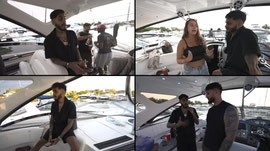 Millionaire Money Talks on the YACHT
