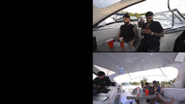 Millionaire Money Talks on the YACHT
