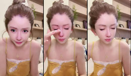 张甜欣正在直播