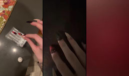 Spirit Halloween nail ASMR 🧛🏻‍♂️🧟‍♀️🖤🪅🎃👻💀