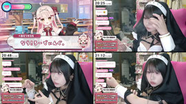 【顔出し】堕落 ✖ シスター制服配信💥プロデュース＆店長を務めるコンカフェがオープンまであと３日‼️✨【べあもりゆるも / beamoriyurumo】