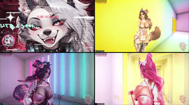 (🔞) Come Play Sexy Helldrayeen. Face Tracking + Haptic OWO Skin = Always High Maybe Drunk👅 Tip To Vibrate 💦 Me🤤 !toyplay