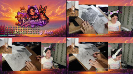 Seguimos con el dibujo <3 borrador nuevo :D
