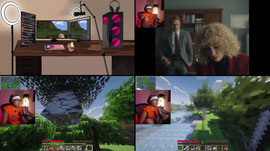 hoy juego MINECRAFT con la IA