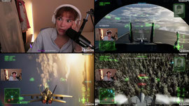 JE SUIS UNE PILOTE sur Ace Combat 8 !AceCombat8 - Publicité | Chaîne !replay | !musique