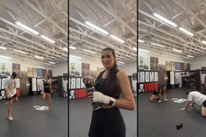 Muay Thai training
