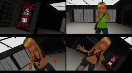 Femboy doing.... femboy things,) Music, dancing, vibing.