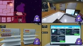 supermarket sim new dlcs!!!!!